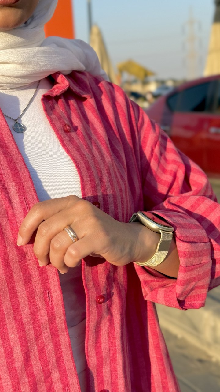 Hot pink glow chemise